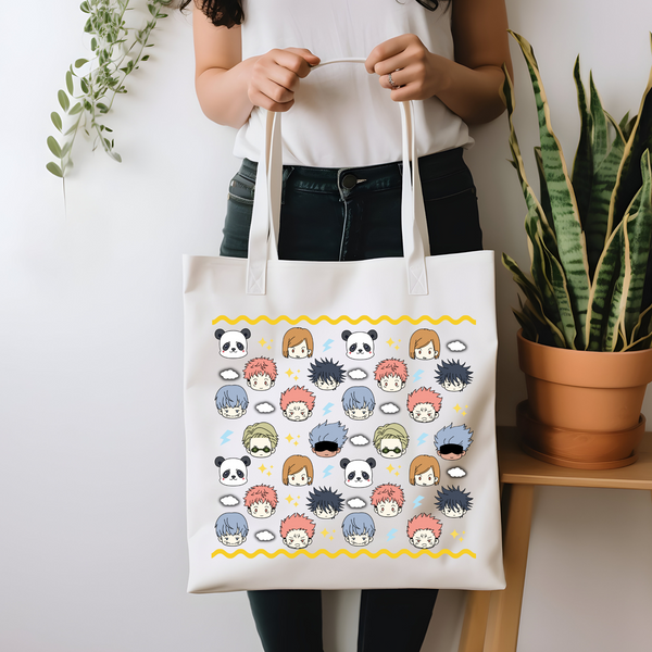 Chibi Head Gang #2| Tote Bag