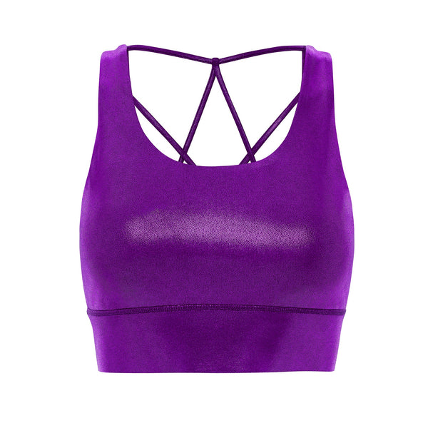 Amethyst Jewel Sports Bra