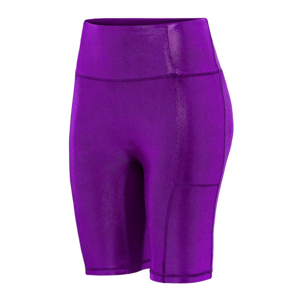 Amethyst Jewel Biker Shorts