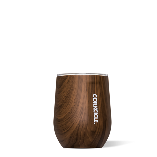 Corkcicle Stemless 12 oz. - Walnut