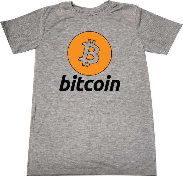 bitcoin logo t-shirt