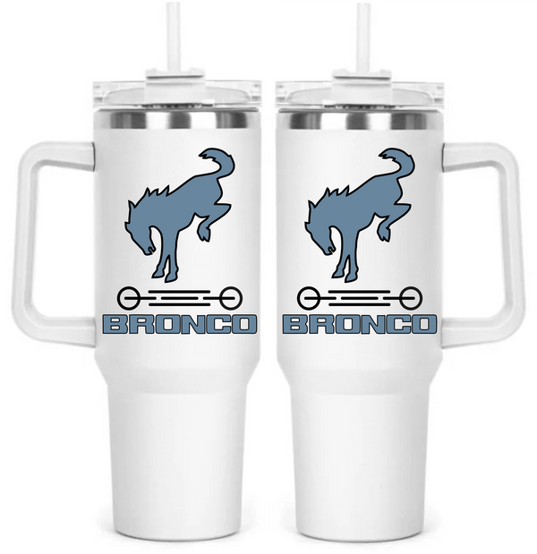 Bronco Logo 40oz Tumbler