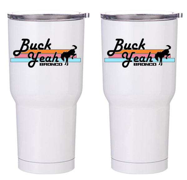 Bronco Buck Yeah Tumbler