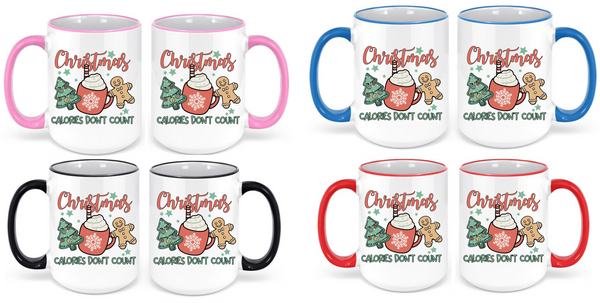 Christmas Calories Don't Count Coffee Mug