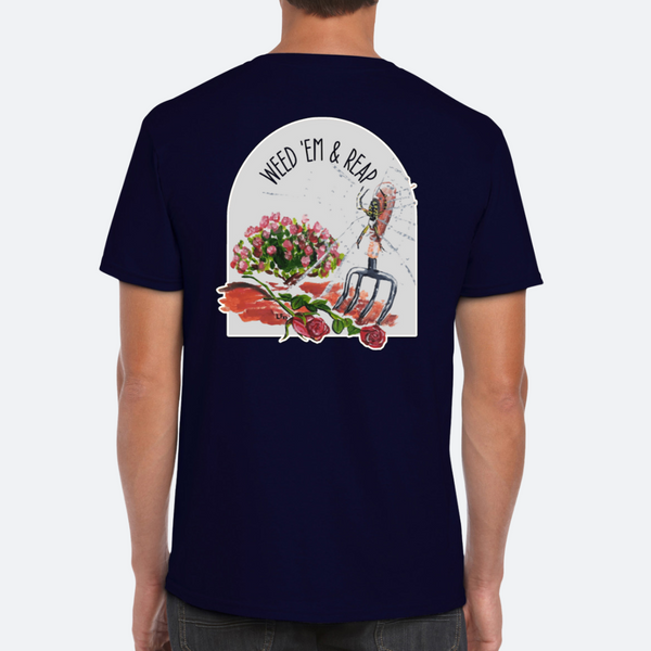 Boston Area Gardeners T-Shirt - Roses Design