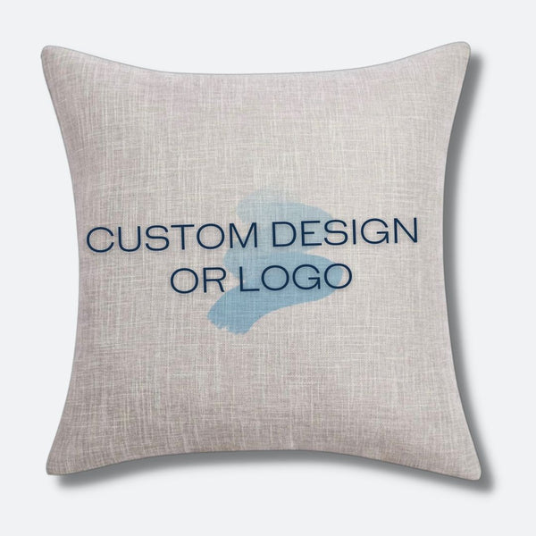 Branded Pillow Cover | Logo or Custom Designed Pillow